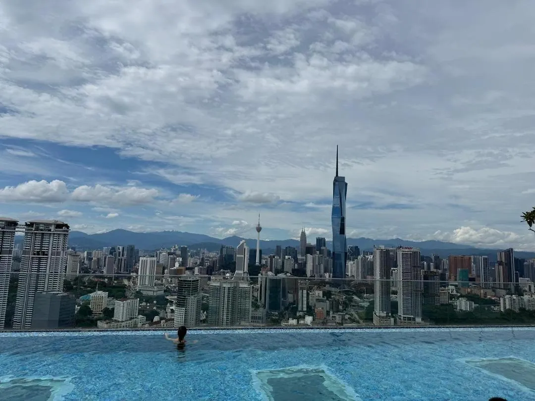 Apartmán City Stay 2 Beds Klcc View! Kuala Lumpur